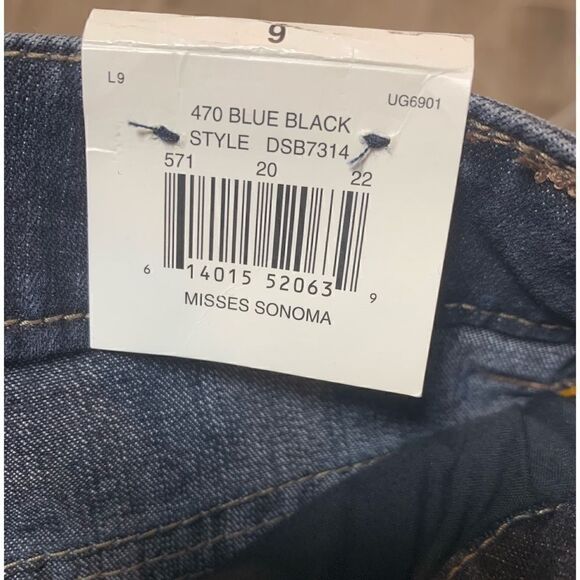 NEW Sonoma size 6 jeans with belt - Picture 6 of 12
